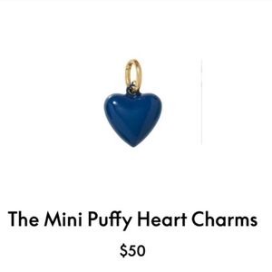 Roxanne Assoulin The Mini Puff Heart Charms Firm Price
